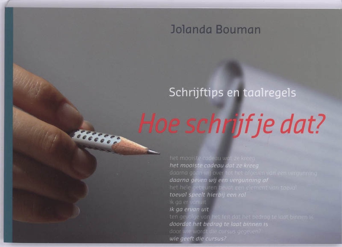 Uitgeverij Thema Hoe schrijf je dat?