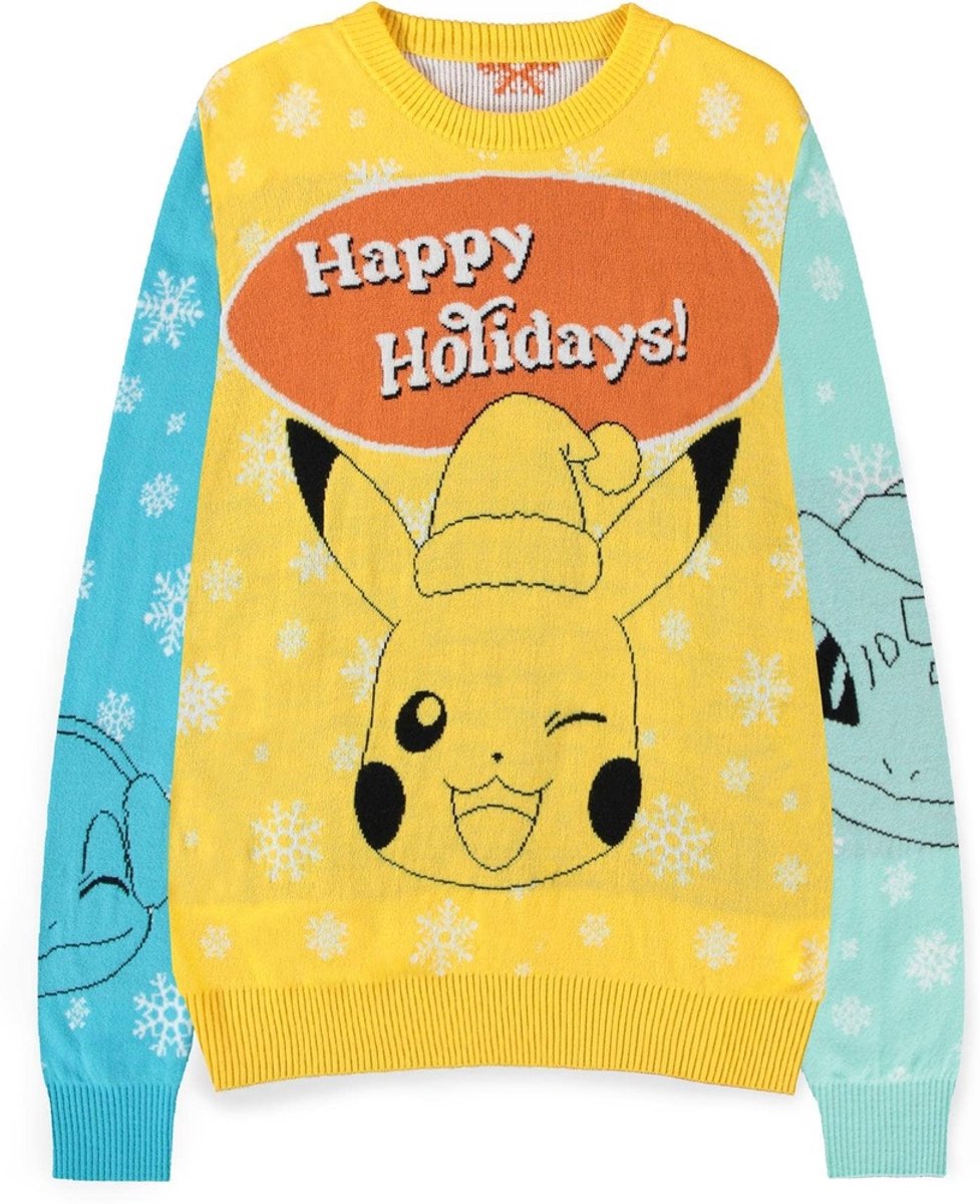 Difuzed Pokémon - Starters Christmas Jumper