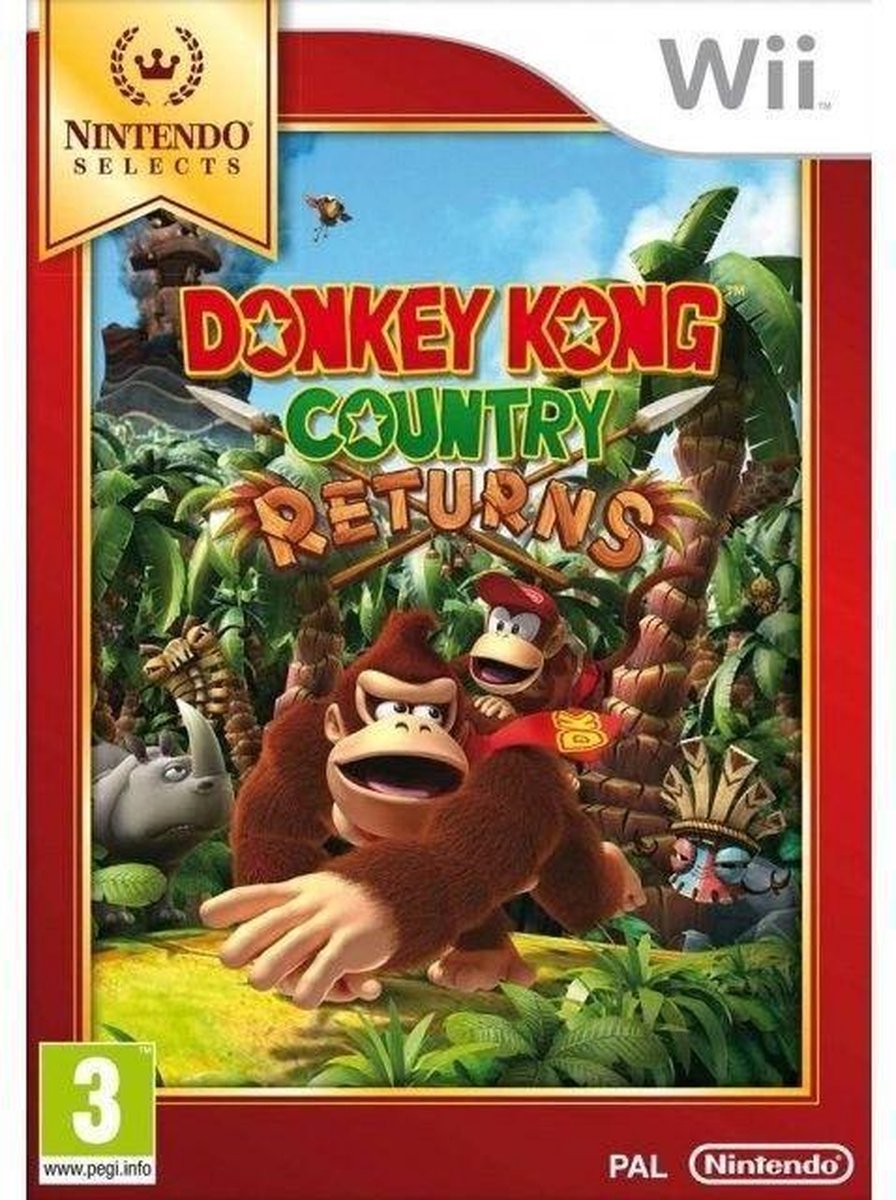 Nintendo Donkey Kong Country Returns ( Selects)