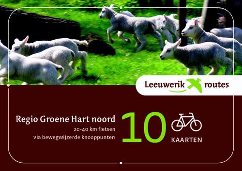 Leeuwerik routes Regio hete Hart 10 kaarten - Groen