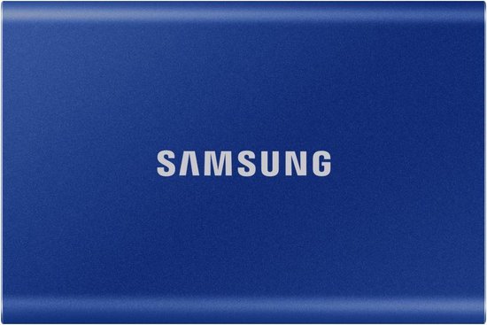 Samsung T7 Portable SSD 2TB - Blauw