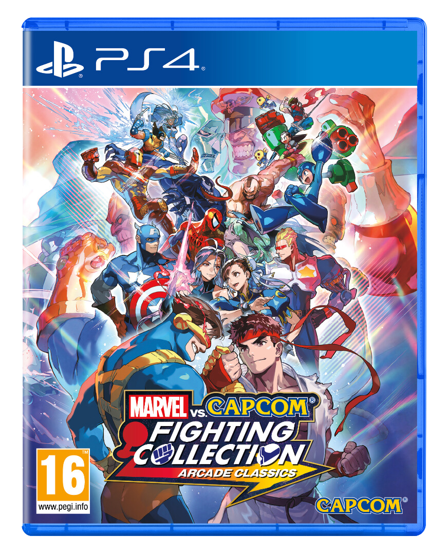 Capcom Marvel vs Fighting Collection Arcade Classics