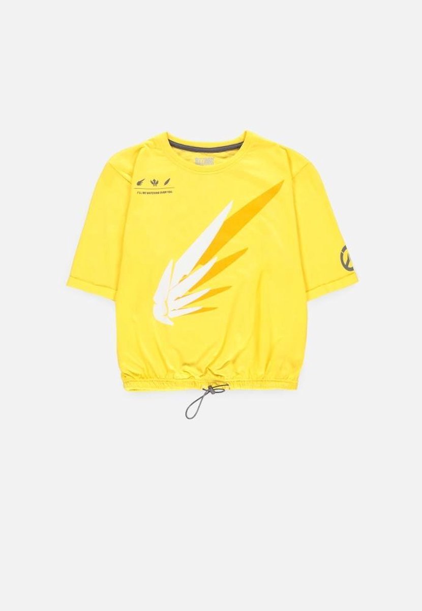 Difuzed Overwatch - Mercy Wings Women's Cropped Top