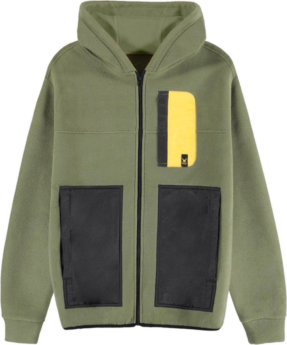 Difuzed Pokémon - Pikachu Men's Sherpa Zipper Hoodie