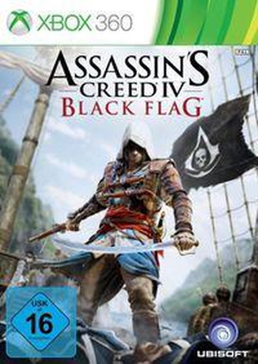 Ubisoft Assassin's Creed 4 Black Flag (verpakking Duits, game Engels)