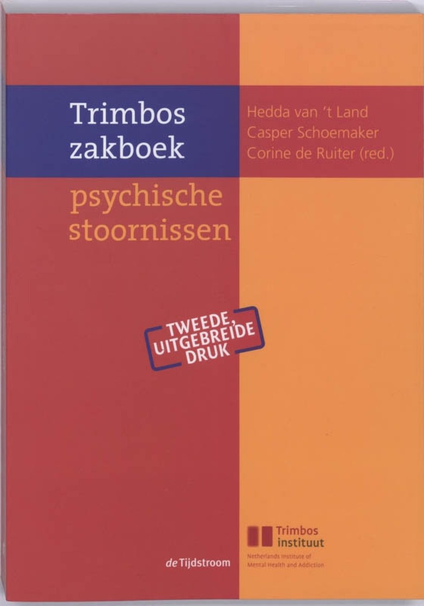 Boom Uitgevers Trimbos zakboek psychische stoornissen en hun behandeling