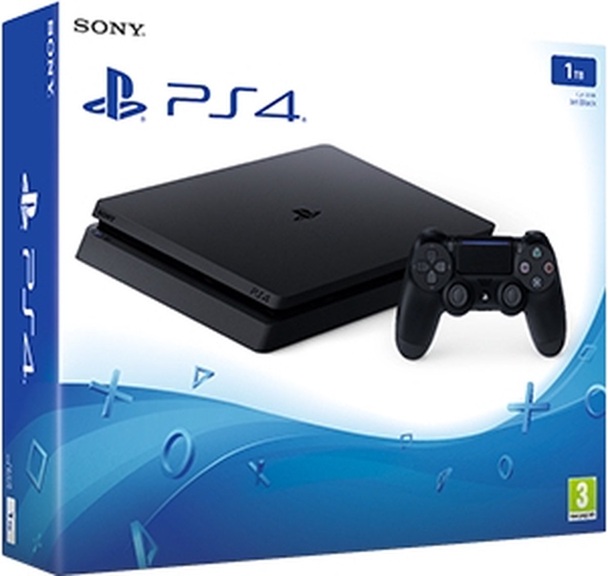 Sony PlayStation 4 Slim (Black) 1TB