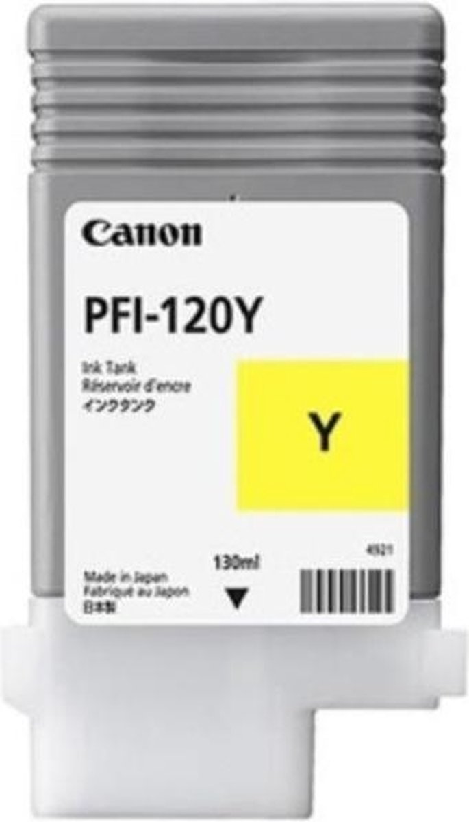 Canon PFI-120Y inktcartridge Original 1 stuk(s) - Geel
