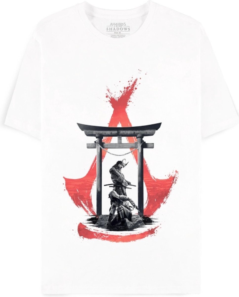 Difuzed Assassin's Creed Shadows - Men's Short Sleeved T-shirt (Wit)