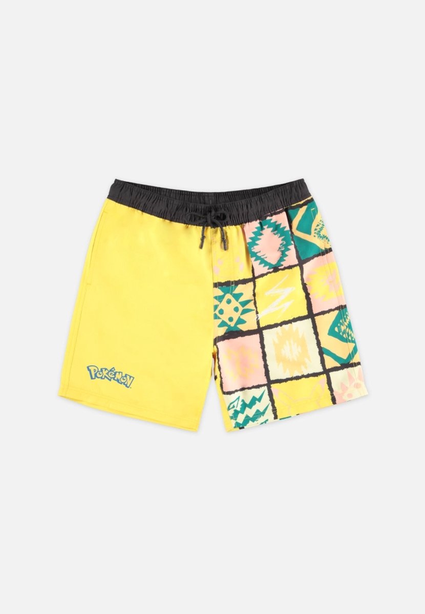 Difuzed Pokemon - Men's Yellow Swimshort
