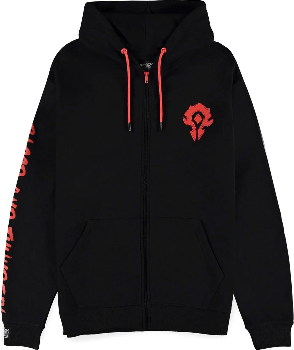 Difuzed World of Warcraft - Blood & Thunder - Men's Zipper Hoodie