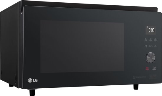 LG MJ3965BPS - Zwart