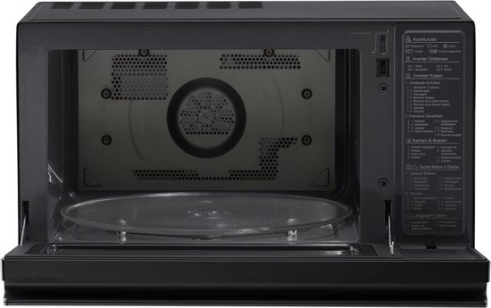 LG MJ3965BPS - Zwart