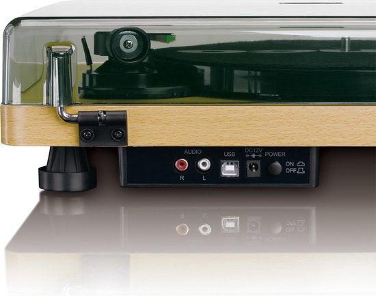 Lenco -30 Hout - Beige