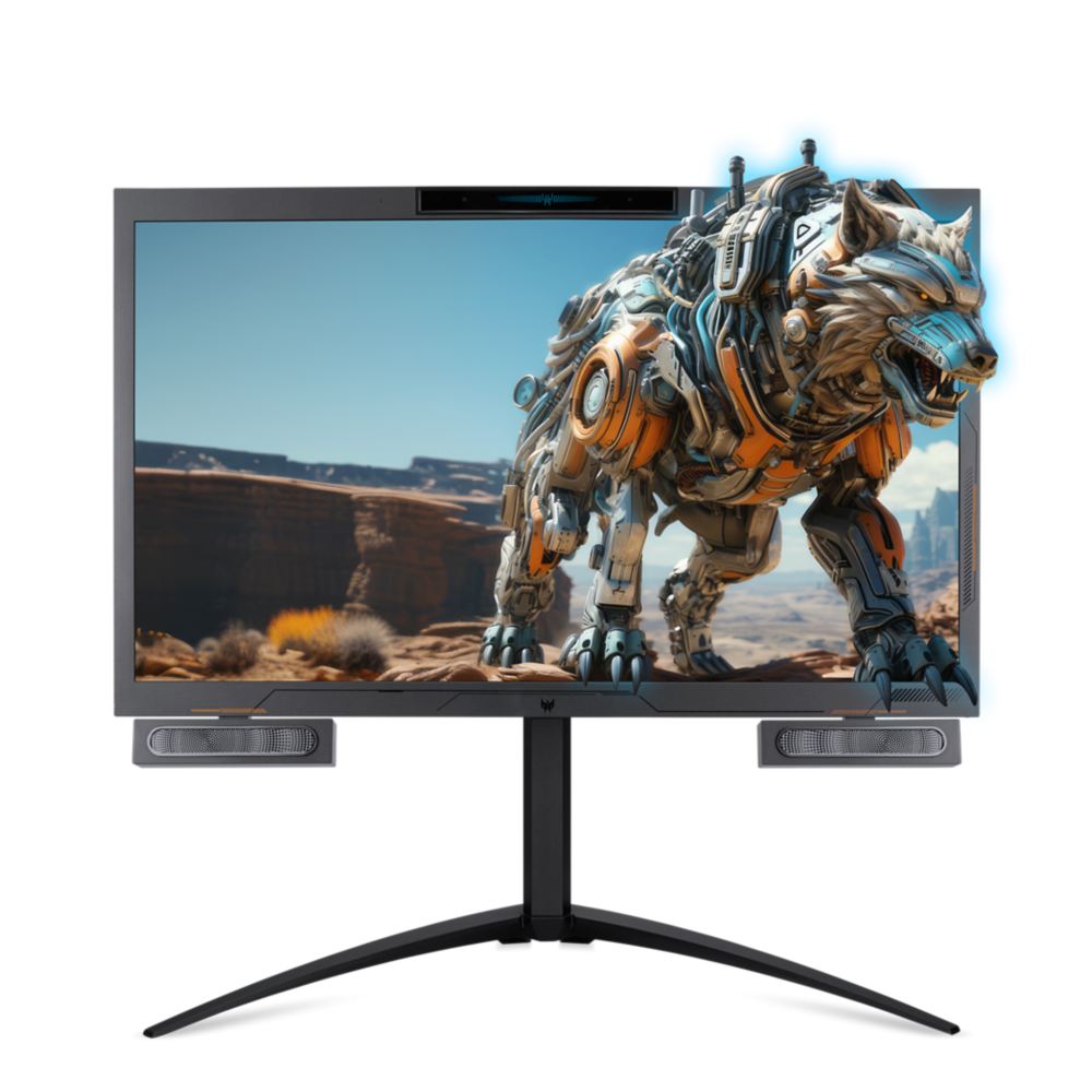 Acer Predator DS2 Gamemonitor 3D SpatialLabs View | PSV27-2 | - Zwart