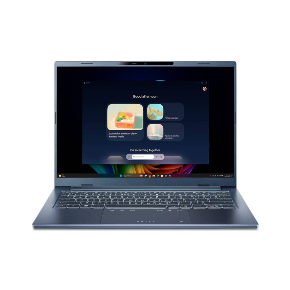 Acer Swift Go 14 AI OLED Ultradunne Laptop | SFG14-75 | Blauw