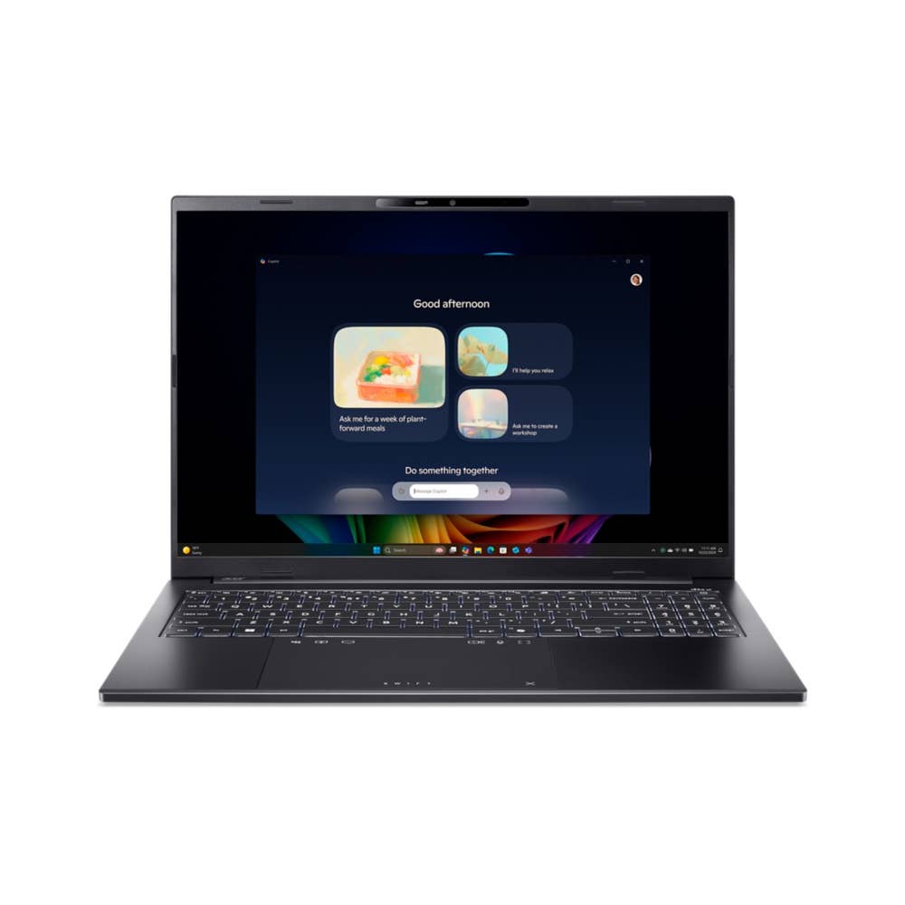 Acer Swift Go 16 AI OLED Ultradunne Laptop | SFG16-74 | - Zwart