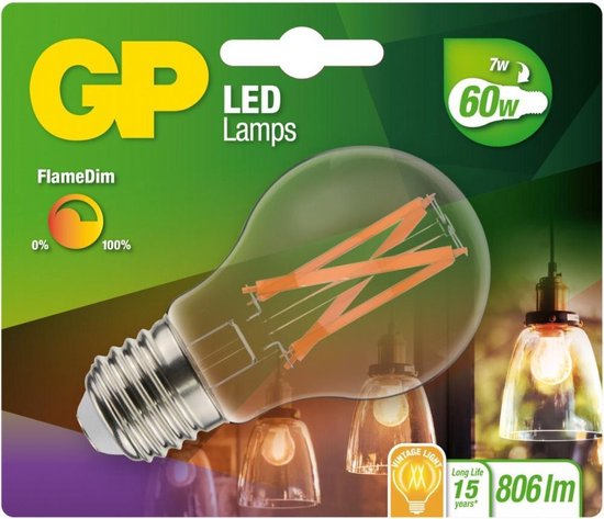 GP Ledlamp E27 - Warmwit