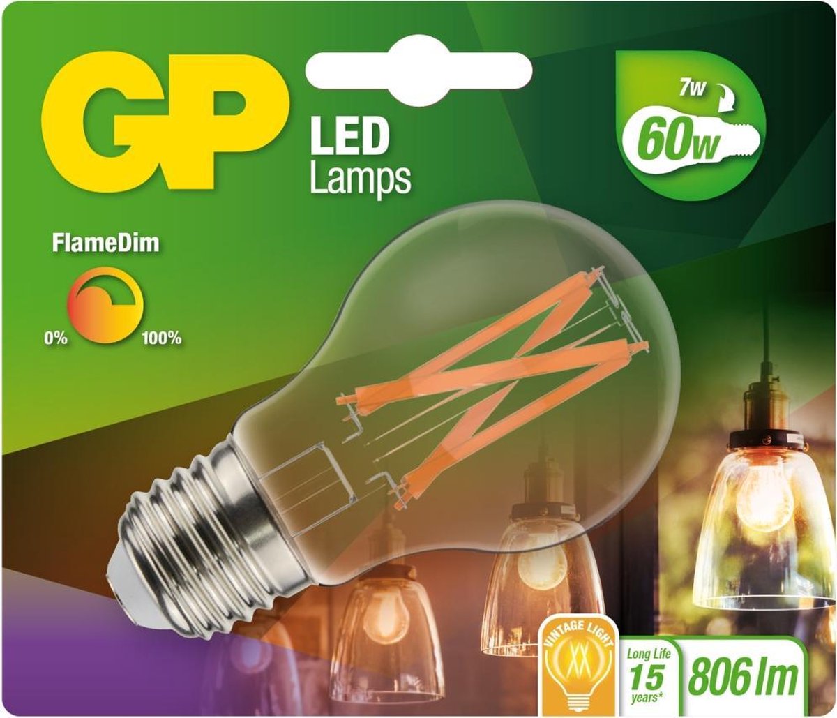 GP Ledlamp E27 - Warmwit