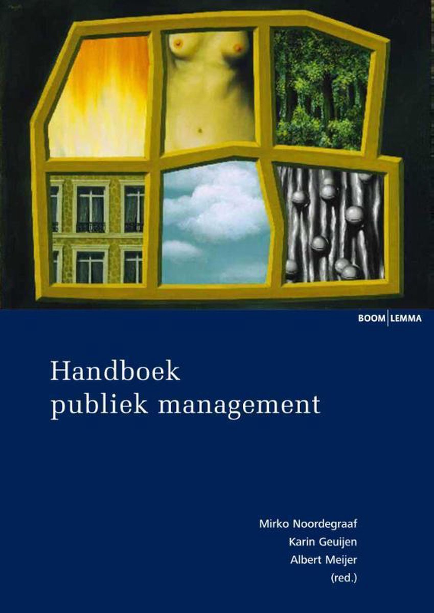 Boom Uitgevers Handboek publiek management