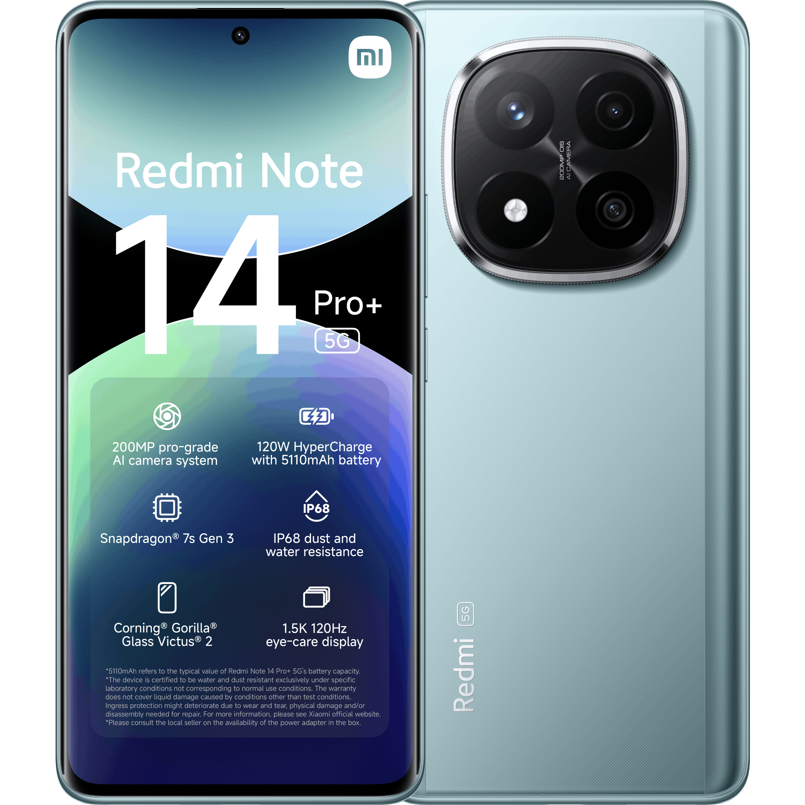 Xiaomi Xiaomi Redmi Note 14 Pro+ 5G 256GB Forest Blue