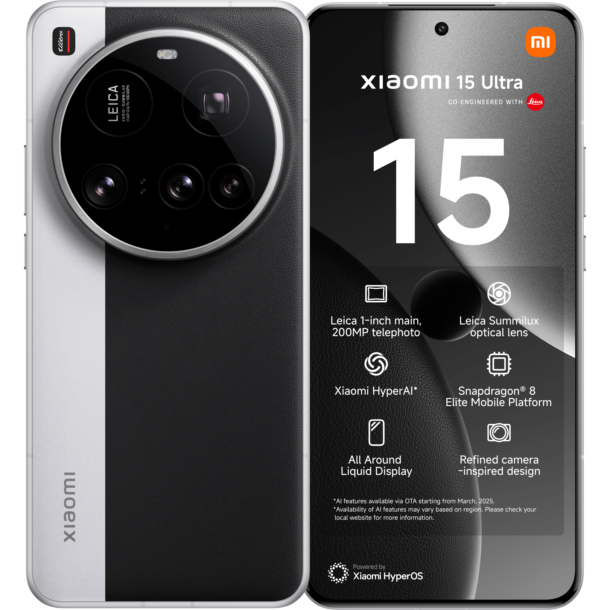 Xiaomi Xiaomi 15 Ultra 512GB Silver Chrome