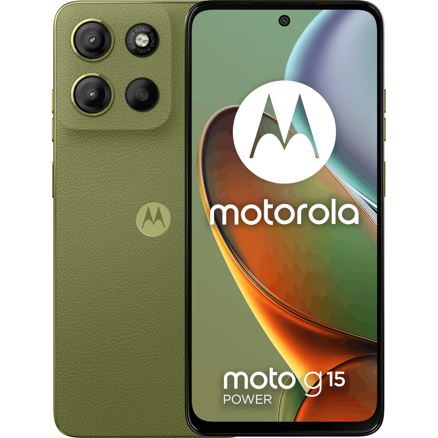 Motorola Motorola Moto G15 Power 256GB Iguana Green