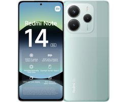 Xiaomi Redmi Note 14 5G 256GB Coral Green - Groen