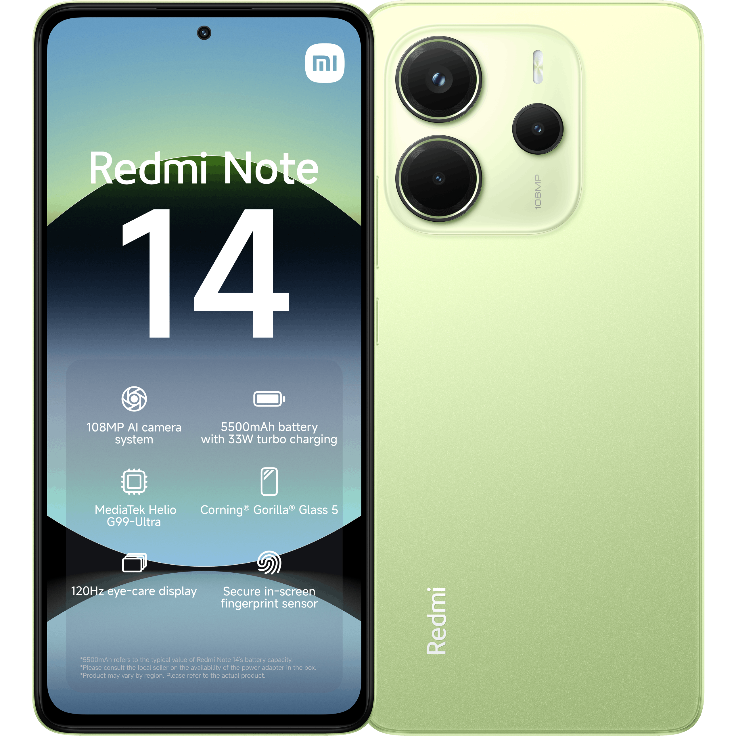 Xiaomi Xiaomi Redmi Note 14 128GB Lime Green
