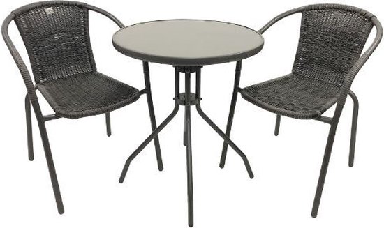 Own Bistroset geneve taupe - - Roze