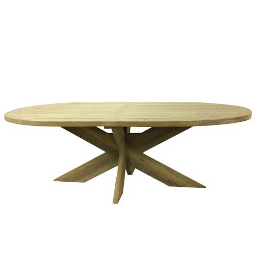 Own Ovalen tuintafel Teak 110 x 77,5 cm OWN - Own