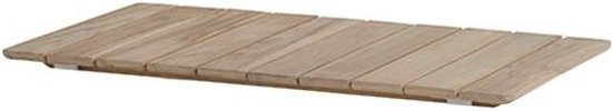 4SO Cricket coffeetable teak top 120 x 70 cm - - Bruin