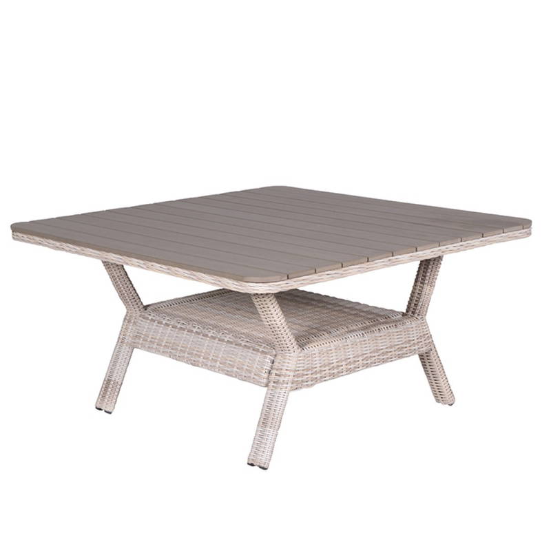 Garden Impressions Milwaukee tafel 140x140xH70 passie wilg Garden Impressions - Garden impressions