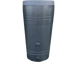 Meuwissen Agro Tube regenton 2-in-1 230 liter antraciet -