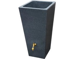 PRESTIGE Regenton manhattan 100L incl. messing kraantje - - Grijs