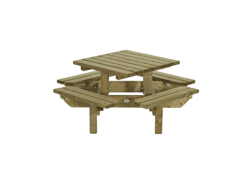 Talen Buitenmeubelen Kinderpicknicktafel vierkant Talen Buitenmeubelen - Talen buitenmeubelen - Groen