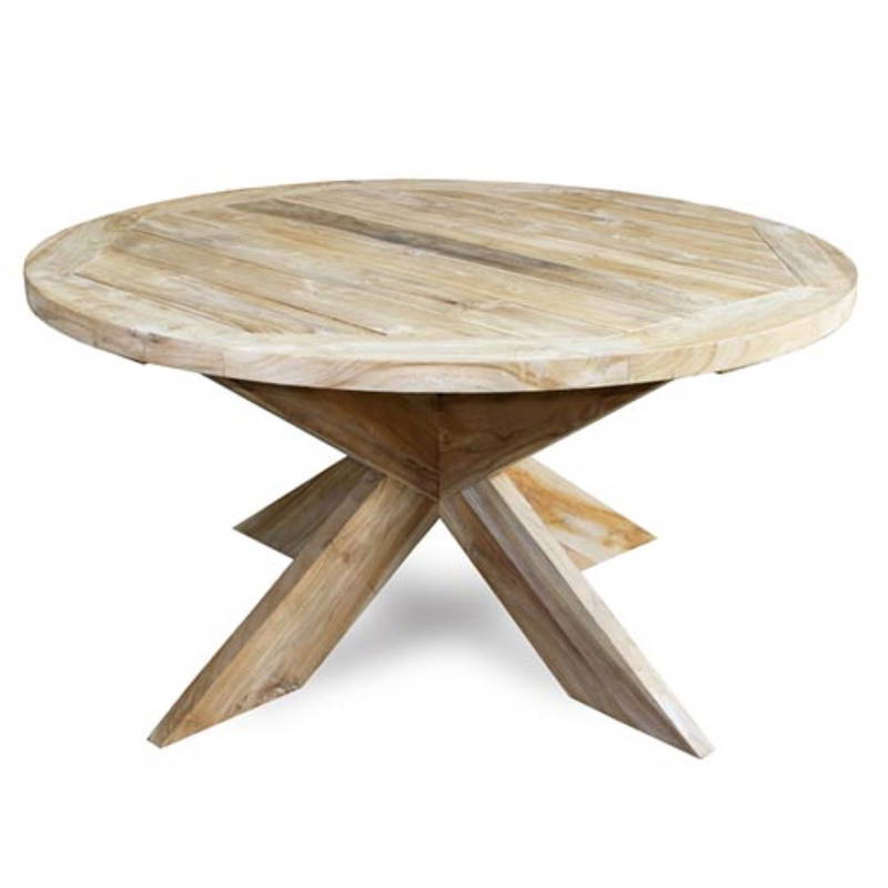 Van der Leeden Tuintafel Teak dia. 150 Van der Leeden - Van der leeden