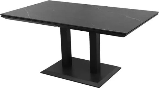 Perugia Tuintafel Antraciet 140x80 cm Trestino - Trestino