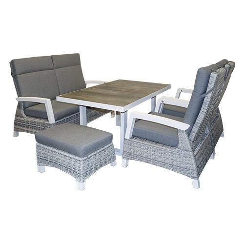 Rovereto Sofa Lounge diningset 4 persoons Trestino - Trestino