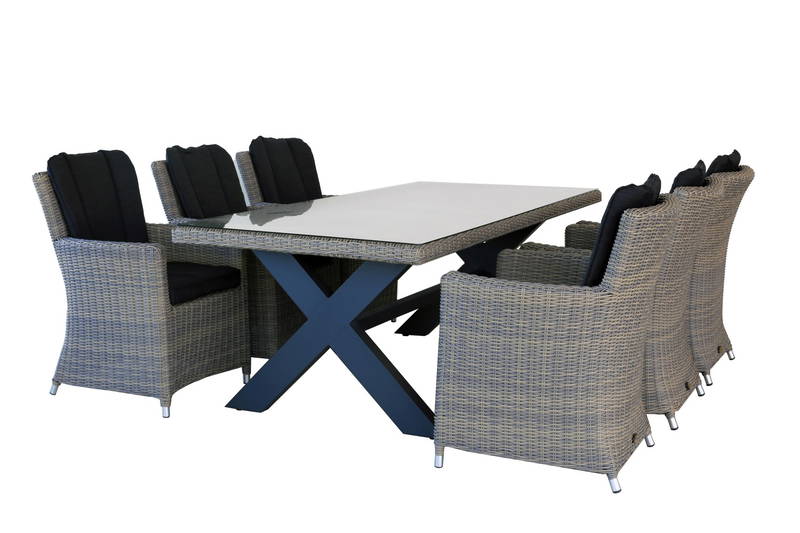 Oosterik Home Diningset San Vito Tuscany Taupe Oosterik Home - Oosterik home - Bruin