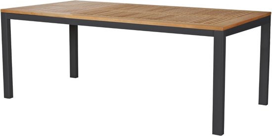 Own Stefano Tuintafel 220 cm Antraciet tuinmeubel -