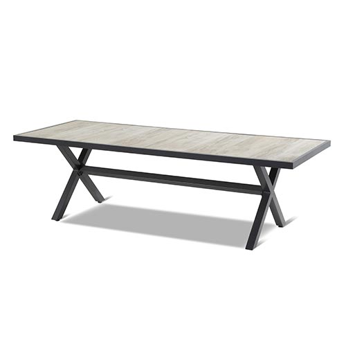 Sophie Canterbury tuintafel 247x96 cm Hartman - Sophie - Grijs