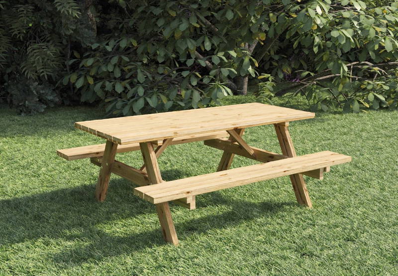 Tuindeco Picknicktafel Extra Tuindeco - Tuindeco