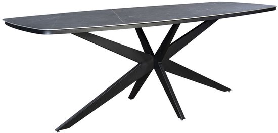 Calma high dining tafel 270x100x95 cm aluminium black/slate Yoi - Yoi