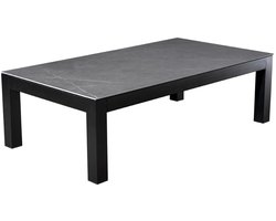 Midori coffee table 140x77,5x42 cm alu black/slate Yoi - Yoi