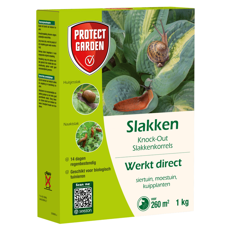 Protect Knock-Out slakkenkorrels 1kg Protect Garden - Protect