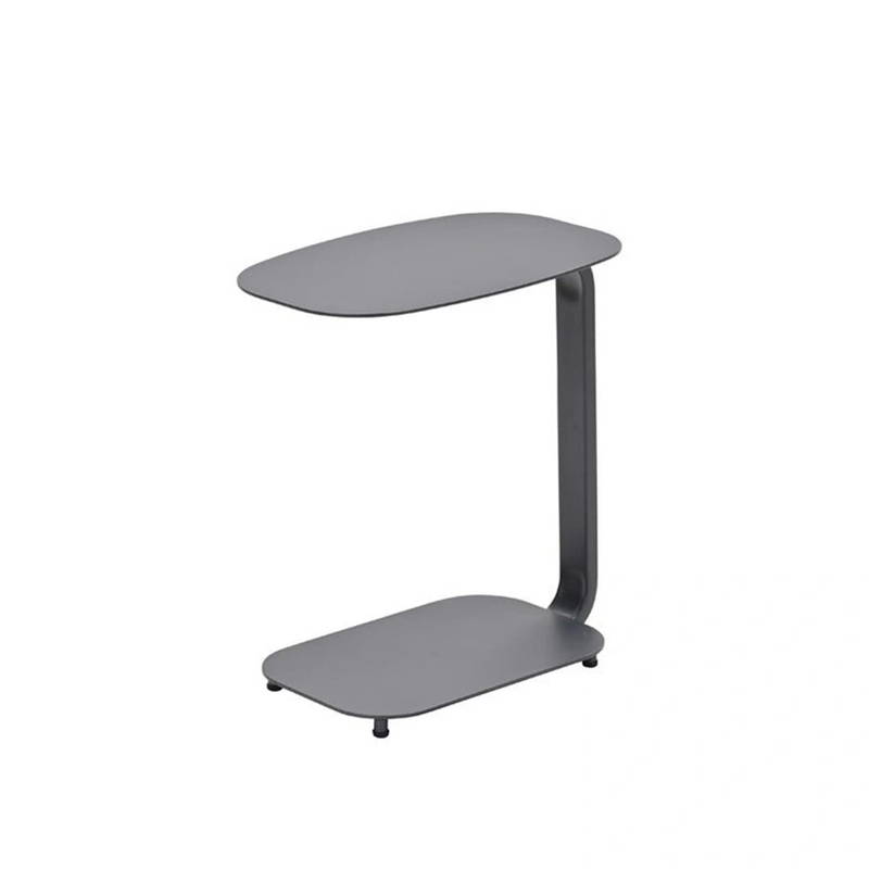 Garden Impressions Lucca Bijzettafel Carbon Black 45x30x51 cm Garden Impressions - Garden impressions - Grijs