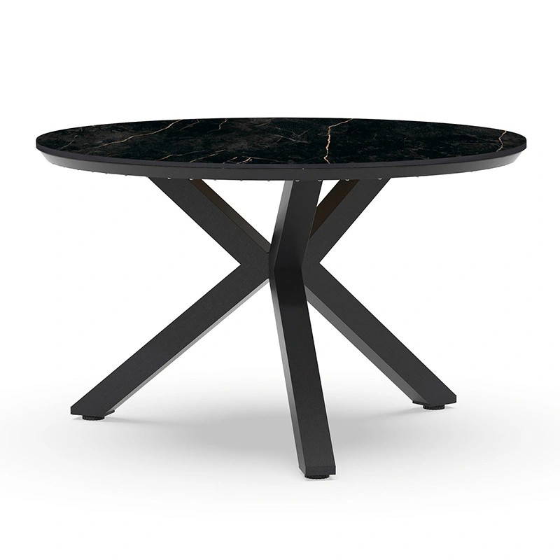 Tierra Outdoor Oblong Tuintafel Marble Charcoal dia. 120 cm Tierra Outdoor - Tierra outdoor