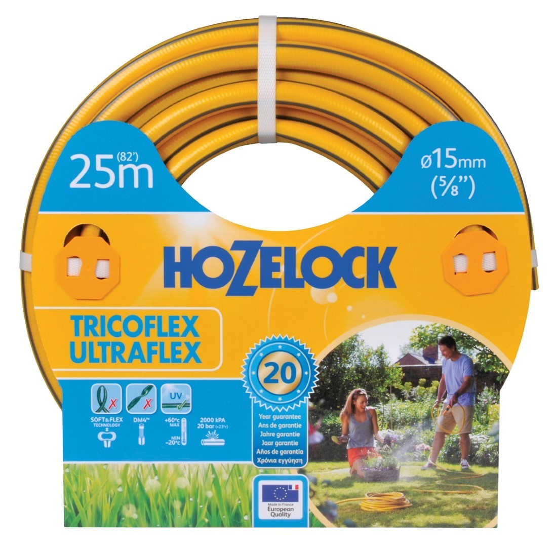 Hozelock Tuinslang ultraflex 10 meter diameter 12,5 mm Hozelock - Hozelock - Geel