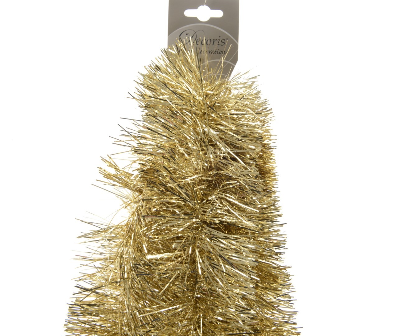 KSD Lametta Slinger guirlande glans 100mmx2.7m licht goud KSD - Ksd - Geel